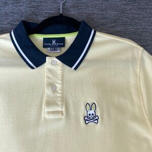 Men’s Psycho Bunny Polo Size 7 (XL) in yellow!